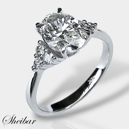 טבעת ויצ'י אובל (מעבדה - CVD) Oval Vichi Ring