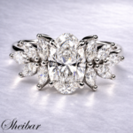 זר אובל מרקיזות - (מעבדה - CVD) -  Oval Marquise Bouquet
