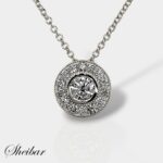 תליון מילגרין מעבדה - Milgrain Pendant CVD